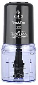 ESTIA ΠΟΛΥΚΟΠΤΗΣ BLACK PLUS 400W ΜΕ ΠΛΑΣΤΙΚΟ ΜΠΟΛ 500ml 06-15107