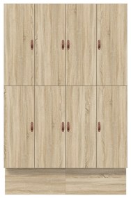 vidaXL Κρεβάτι αποθήκης από Σοκολάτα 150x200 εκ