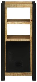 vidaXL Ντουλάπα Μπάνιου με ράφι Καφέ 40 x 30 x 90 cm Μασίφ ξύλο μάνγκο