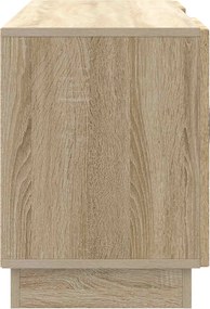 vidaXL Ντουλάπι TV 102 x 34,5 x 47 εκ Sonoma Δρυς Επεξεργασμένο Ξύλο