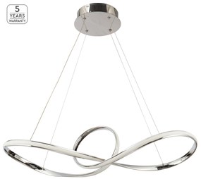 SE LED 81 MALBERA PENDANT CHROME Β5