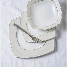 Σερβίτσιο Πιάτων Πορσελάνης Riva – 72τμχ - Cryspo Trio