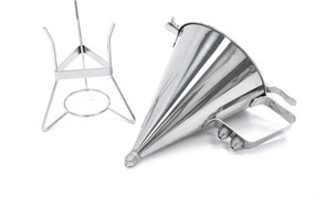 Batter Dispenser - 1,6L - Stainless Steel - Incl Dosing Button
