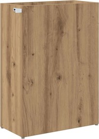 vidaXL Σχέδιο &amp; βάση αποθήκευσης Artisan Oak 40 x 20 x 55,5 εκ
