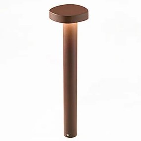 Επιδαπέδιο Φωτιστικό 50cm LED 7W IP54 3000K Ciottolo Zafferano LD0485R3 Καφέ