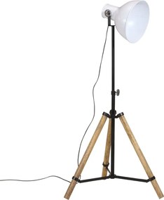 vidaXL Φωτιστικό Δαπέδου 25 W Λευκό 75x75x90-150 εκ. E27