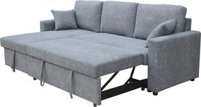 Γωνιακός καναπές Vancouver-Gkri Skouro