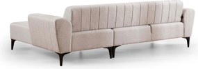 Corner Sofa-Bed Hamlet Right- Ecru Ecru