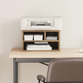 vidaXL Σταντ Εκτυπωτή Artisan Oak 40 x 32 x 22,5 εκ Επεξεργασμένο ξύλο