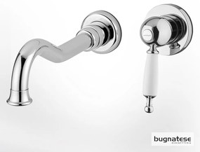 Μπαταρία Νιπτήρα Τοίχου Oxford Bugnatese Chrome 6345-100