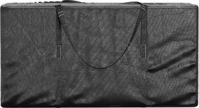 vidaXL Τσάντες Αποθήκευσης Χριστ.Δέντρου 2 τεμ. Μαύρες Πολυαιθυλένιο