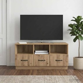 vidaXL Ντουλάπι TV 102 x 34,5 x 47 εκ Artisan Δρυς Επεξεργασμένο Ξύλο