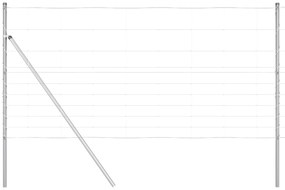 vidaXL Field Fence 1.2x25 μ Γαλβανισμένος χάλυβας