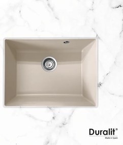Duralit KZ060U Νεροχύτης Υποκαθήμενος Συνθετικός 60x50εκ Beige