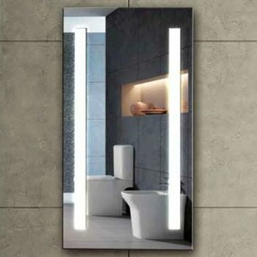 Καθρέπτης Μπάνιου Με Φως Led PIC003 50x90cm Clear Karag Glass