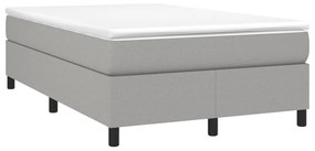 ΚΡΕΒΑΤΙ BOXSPRING ΜΕ ΣΤΡΩΜΑ ΑΝΟΙΧΤΟ ΓΚΡΙ 120X190 ΕΚ. ΥΦΑΣΜΑΤΙΝΟ 3269683