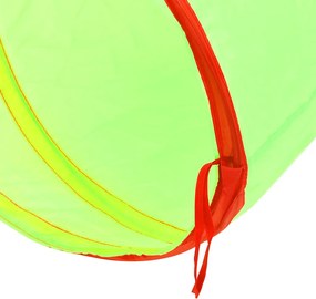 vidaXL Παιδικό Τούνελ Πράσινο 175 εκ. από Πολυεστέρα