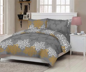 Σετ Κουβερλί Le Blanc Premium Butterfly Grey Υπέρδιπλο 220x240