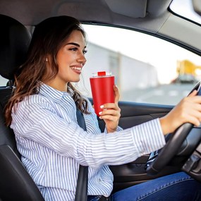 Κούπα Θερμός Ανοξείδωτο BPA Free 355ml - Κόκκινο