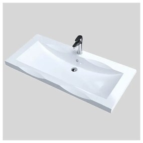 Sanitec LOTUS Νιπτήρας Μπάνιου 59x47x11cm