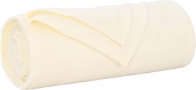 vidaXL Ριχτάρια 6 pcs Κρεμ 270 x 240 cm Μαλλί