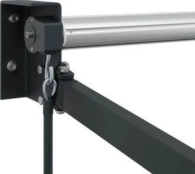 vidaXL Manual Awning Frame 3 x 2 m Ανθρακί Powder-Coated Aluminium