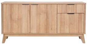 Μπουφές Hamea mdf σε φυσική απόχρωση 150x39,5x73εκ. 150x39.5x73 εκ.