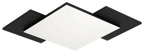 Φωτιστικό Οροφής-Πλαφονιέρα Tamuria 99656 43,5x43,5x7cm Led 21W Black-White Eglo