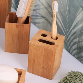 Ποτήρι Οδοντόβουρτσας (7x7x10) T-D Bamboo 6350195