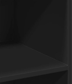 vidaXL Συρταριέρα Μαύρη 70x41x93 εκ. από Επεξεργασμένο Ξύλο