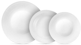 Σερβίτσιο Πιάτων Πορσελάνης White Dream – 20τμχ - Cryspo Trio