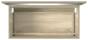 vidaXL Ντουλάπι Μπάνιου με Καθρέφτη Sonoma δρυς 80x38,5x45 εκ.