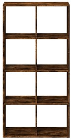 vidaXL Βιβλιοθήκη/Διαχωριστικό Χώρου Δρυς 69,5x29x137,5εκ. Επεξ. Ξύλο