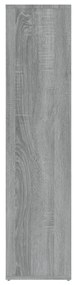 vidaXL Βιβλιοθήκη Γκρι Sonoma 50 x 25 x 106 εκ.