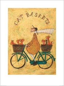 Εκτύπωση τέχνης Sam Toft - Cat Baskets