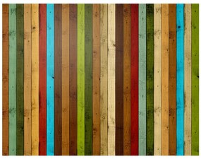 Φωτοταπετσαρία - Wooden rainbow 400x309