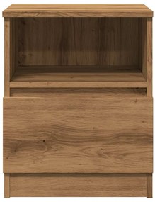 vidaXL Κομοδίνο ντουλάπι Artisan Oak 40x40x50 cm Κατασκευασμένο ξύλο