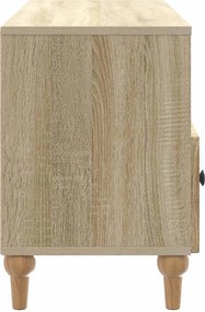 vidaXL Ντουλάπι TV 102 x 34,5 x 50 εκ. Δρύς Sonoma