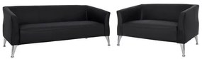 Σαλονιού Σετ 2Τμχ Kiana Black HM11285.01