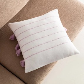 Μαξιλαροθήκη Διακοσμητική Maira 540/20 Lila Gofis Home 43X43 43x43cm 100% Cotton