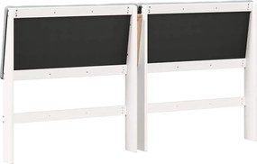 vidaXL Ταπετσαρισμένο κεφαλάρι Ανοιχτό γκρι 200 cm