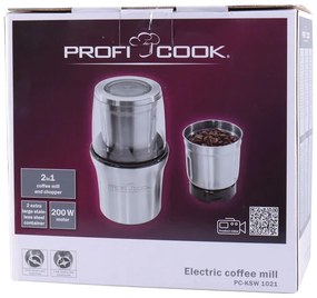 Ηλεκτρικός μύλος άλεσης καφέ Profi Cook PC-KSW 1021