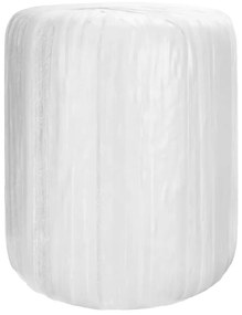 vidaXL Αγροτική ταινία τεντώματος Λευκό 25 μm 75 cm x 1500 m