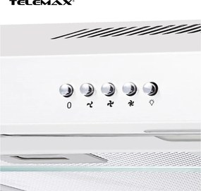 Απορροφητήρας κουζίνας ελεύθερος 60cm Telemax TF2360 λευκός