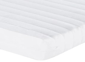 vidaXL Στρώμα Αφρού 7 Ζωνών Σκληρότητα 20 ILD Λευκό 120 x 200 εκ.