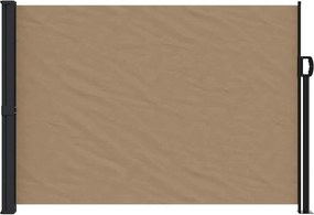 vidaXL Σκίαστρο Πλαϊνό Συρόμενο Taupe 140 x 500 εκ.