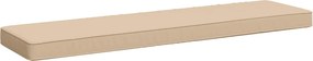 vidaXL Μαξιλάρια Πάγκου 2 Τεμαχίων VUGHT 2 pcs 100% Πολυεστέρας Κρεμ