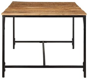 vidaXL Τραπεζαρία 200 x 100 x 75 εκ. από Μασίφ Ακατέργαστο Ξύλο Μάνγκο