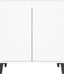 vidaXL Συρταριέρα Λευκή 60 x 35 x 70 εκ. από Επεξεργασμένο Ξύλο
