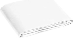 vidaXL Μουσαμάς Λευκός 180 γρ./μ.² 8x8 μ. από HDPE